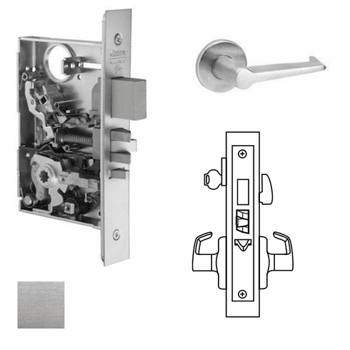 CORBIN RUSSWIN ML2075-ESA-626 Ml2075 Mortise Entrance/Office Lever Lockset ML2075ESA626 ML2075 ESA 626