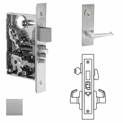 CORBIN RUSSWIN ML2075-ESM-626 Ml2075 Mortise Entrance/Office Lever Lockset ML2075ESM626 ML2075 ESM 626