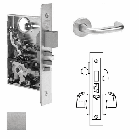 CORBIN RUSSWIN ML2075-LSA-626 Ml2075 Mortise Entrance/Office Lever Lockset ML2075LSA626 ML2075 LSA 626