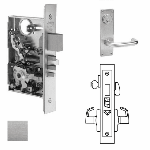 CORBIN RUSSWIN ML2075-LSN-626 Ml2075 Mortise Entrance/Office Lever Lockset ML2075LSN626 ML2075 LSN 626