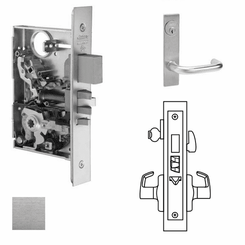 CORBIN RUSSWIN ML2075-LWP-626 Ml2075 Mortise Entrance/Office Lever Lockset ML2075LWP626 ML2075 LWP 626