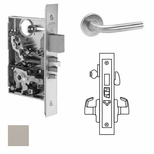CORBIN RUSSWIN ML2075-RWA-630 Ml2075 Mortise Entrance/Office Lever Lockset ML2075RWA630 ML2075 RWA 630