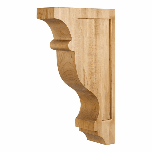 Hardware Resources CORW-2ALD 3" x 8" x 14" Contour Corbel  Species: Alder