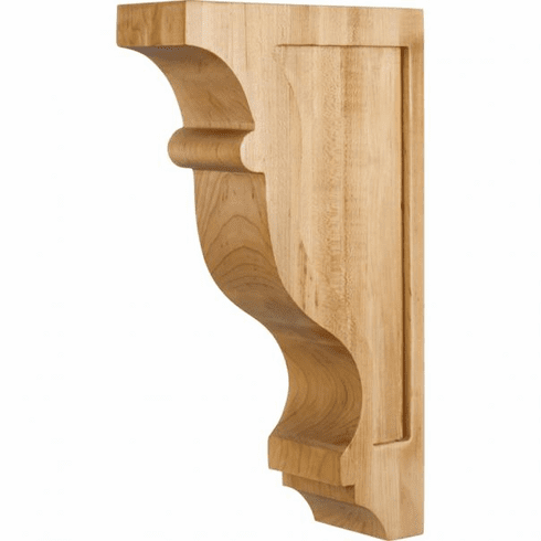 CORW-2CH 3" x 8" x 14" Contour Corbel. Species: Cherry