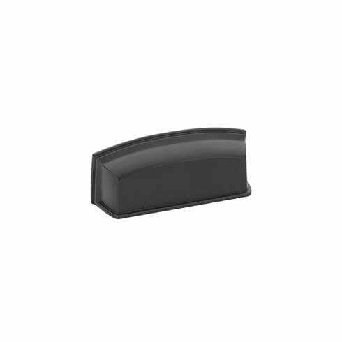 Schaub 534-MB Menlo Park, Cup Pull, 3-1/2" cc, Matte Black