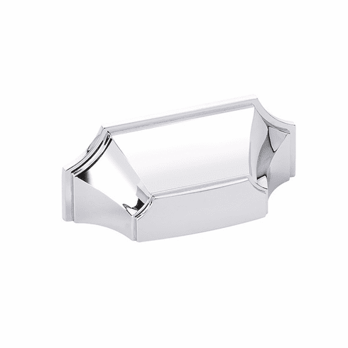 Schaub 878-26 Empire, Cup Pull, Polished Chrome, 3" cc