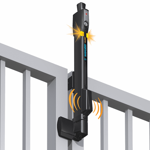 D ML3ATPKA Magnaltch Alert Top Pull Keyed Alike Blk