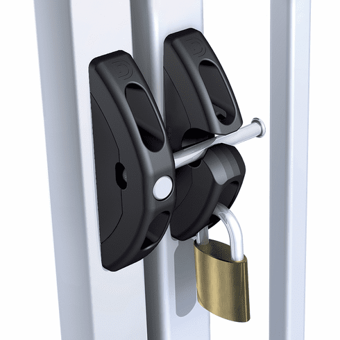 D TL01 Tlatch Tgle Style Padlock Gate Ltch Blk