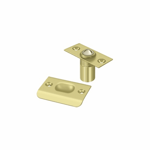 DELTANA BC218-3 Ball Catch Square Cnr Solid Brass Us3