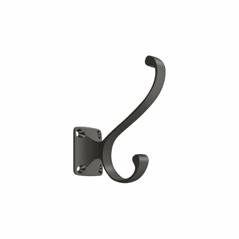 DELTANA CAHH35-10B 3-1/2 Coat And Hat Hook Brass Us10B