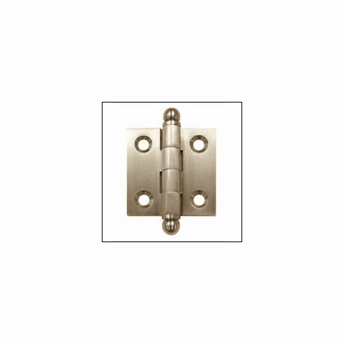 Deltana CH1515 Cabinet Hinge, w/ Ball Tips 1.5 inch x 1.5 inch (PAIR)
