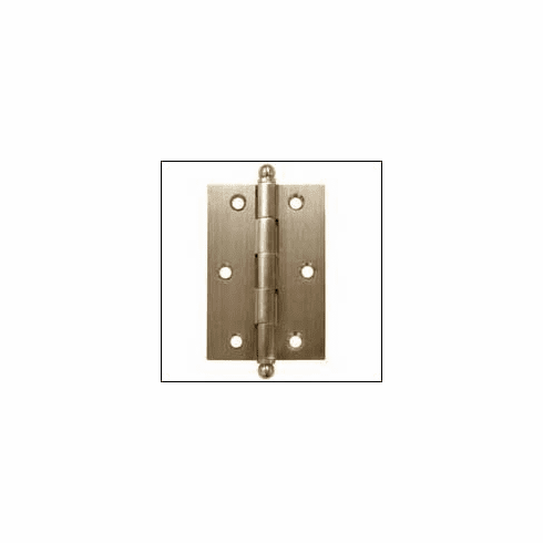 Deltana CH2520 Cabinet Hinge, w/ Ball Tips 2 1/2 inch x 2 inch (PAIR)