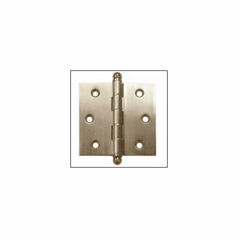 Deltana CH2525 Cabinet Hinge, w/ Ball Tips 2 1/2 inch x 2 1/2 inch (PAIR)