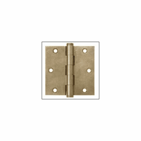 Deltana DSB35 Square Door Hinge 3 1/2 inch x 3 1/2 inch