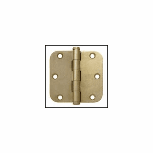 Deltana DSB35R5-R Door Radius Hinge 3 1/2 inch x 3 1/2 inch x 5/8 inch