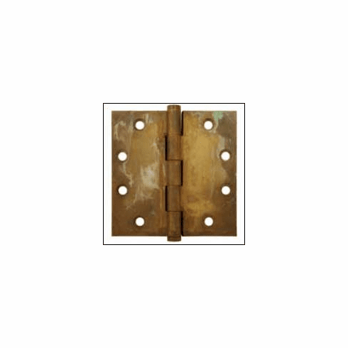 Deltana DSB45-D Square Door Hinge 4 1/2 inch x 4 1/2 inch