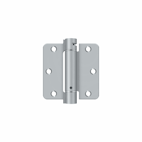 DELTANA DSH35R4-26D 3-1/2X3-1/2X1/4 Rc Stl Spring Hinge 26D