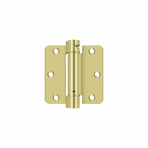 DELTANA DSH35R4-3 3-1/2X3-1/2X1/4 Rc Stl Spring Hinge Us3