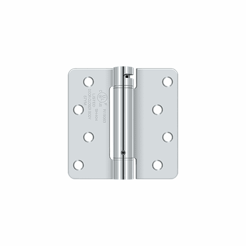 DELTANA DSH4R4-26 4 X 1/4 Rc Steel Spring Hinge Us26