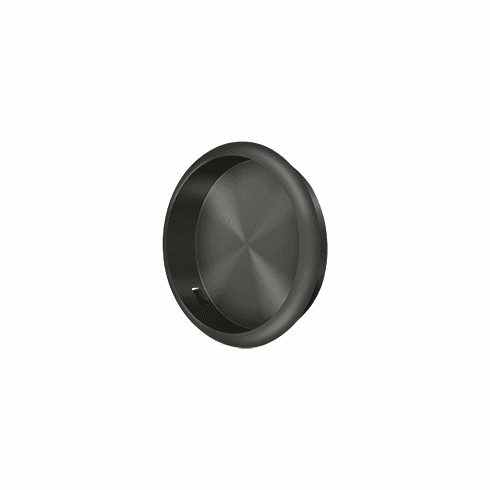 DELTANA FP221R-10B 2-1/8 Flush Pull Round Brass Us10B