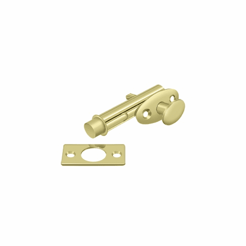 DELTANA MB175-3 2-1/2 Mortise Bolt Solid Brass Us3