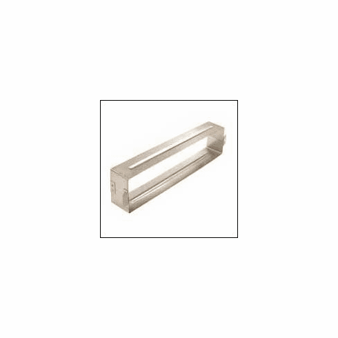 Deltana MSS005 Letter Box Sleeve 11-/1/2 inch x 2-5/8 inch x 1-3/4 inch depth US32D-Brushed Stainless Steel