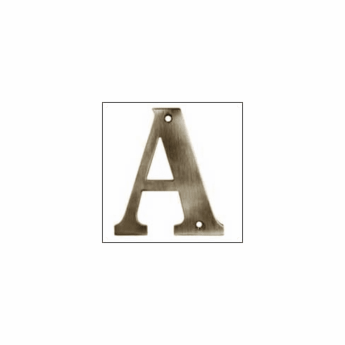 Deltana RL4A Residential Letter A 4 inch