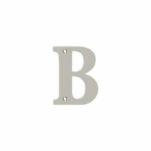 DELTANA RL4B-15 4 Letter B Solid Brass Us15