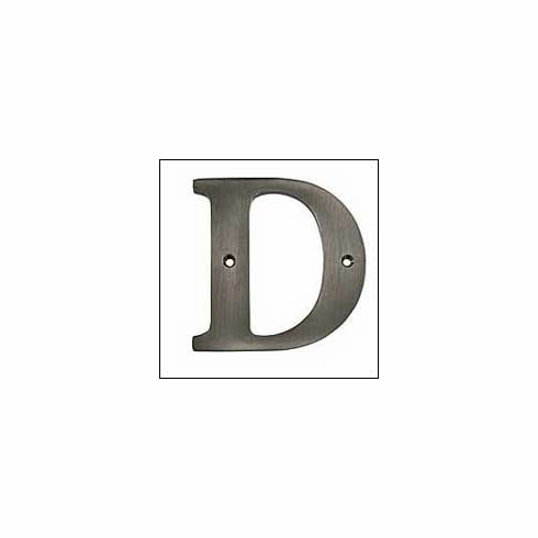 Deltana RL4D Residential Letter D 4 inch