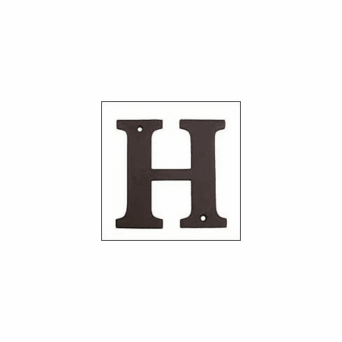 Deltana RL4H Residential Letter H 4 inch