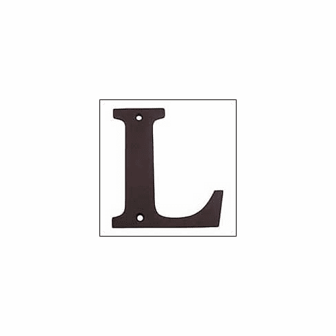Deltana RL4L Residential Letter L 4 inch