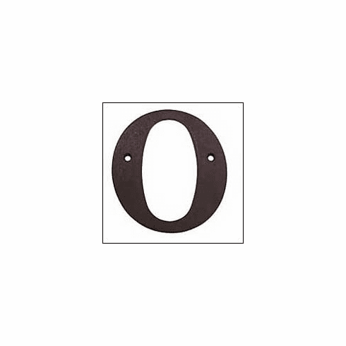 Deltana RL4O Residential Letter O 4 inch