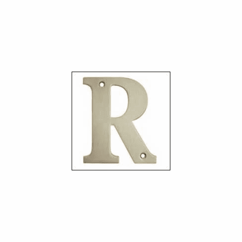 Deltana RL4R Residential Letter R 4 inch