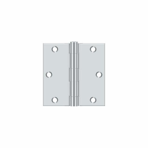 DELTANA S35-26 3-1/2 X Sq Res Steel Hinge Us26