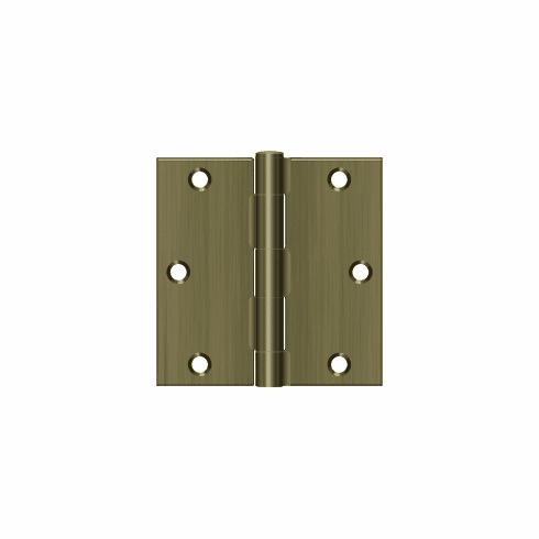 DELTANA S35-5 3-1/2 X Sq Res Steel Hinge Us5