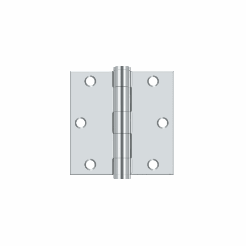DELTANA S35HD-26-PR 3-1/2 X Sq Steel Hinge Hd Us26