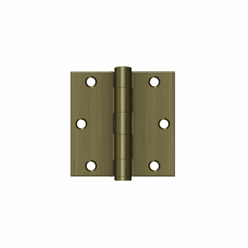 DELTANA S35HD-5-PR 3-1/2 X Sq Steel Hinge Hd Us5
