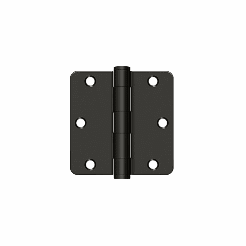 DELTANA S35R4HD-10B-PR 3-1/2X3-1/2X1/4 Rc Hd Steel Hinge Us10B