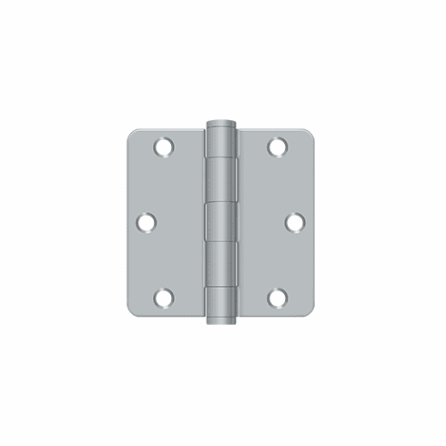 DELTANA S35R4HD-26D-PR 3-1/2X3-1/2X1/4 Rc Hd Steel Hinge Us26D