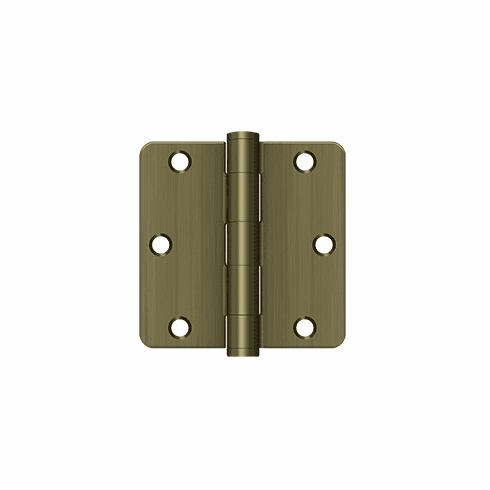DELTANA S35R4HD-5-PR 3-1/2X3-1/2X1/4 Rc Hd Steel Hinge Us5