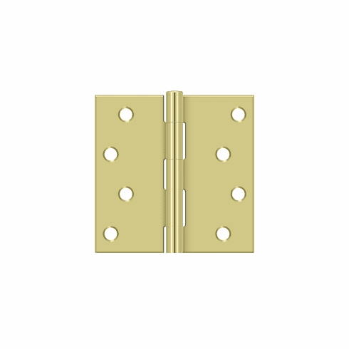 DELTANA S44-3-R-PR 4 X Square Res Steel Hinge Us3