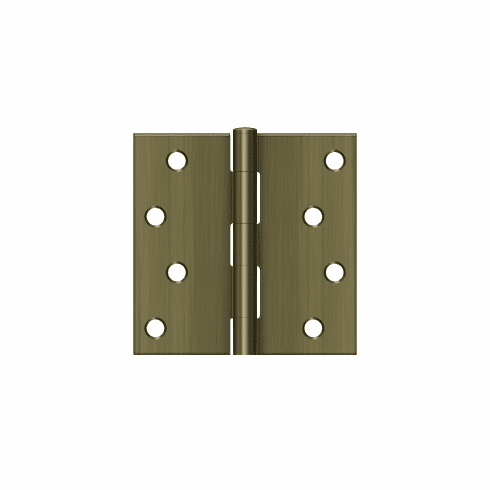 DELTANA S44-5-R-PR 4 X Square Res Steel Hinge Us5