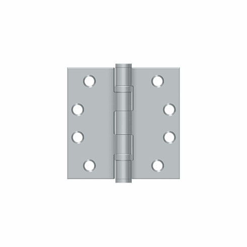 DELTANA S44HDBB-26D 4 X Sq Hd Bb Steel Hinge Us26D