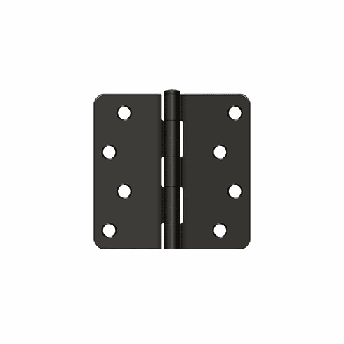 DELTANA S44R4-10B 4X4-1/4Radius Hinge