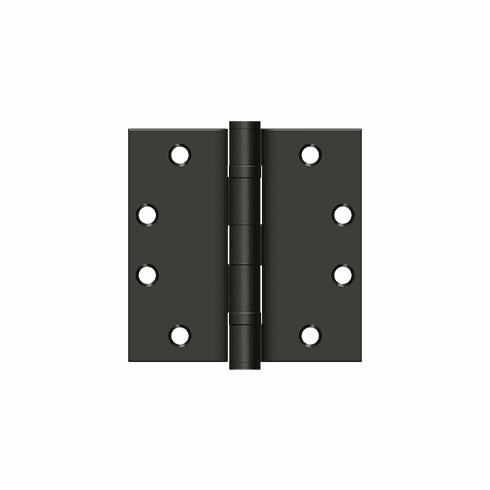 DELTANA S45BBN-10B 4-1/2X4-1/2 Sq Hd Bb Nrp Steel Hinge 10B
