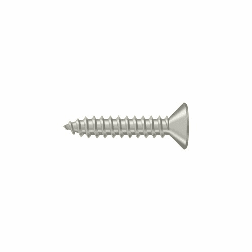 DELTANA SCWB1010-15 #10 X 1 Wood Screw Brass Us15