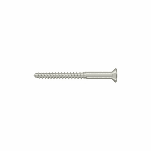 DELTANA SCWB1225-15 #12 X 2-1/2 Wood Screw Brass Us15