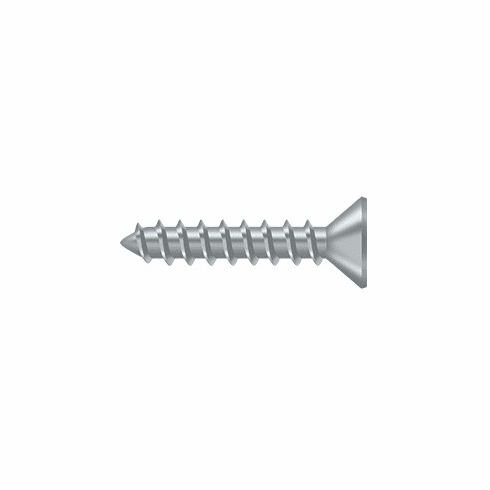 DELTANA SCWS1010-26D #10 X 1 Wood Screw Steel Us26D