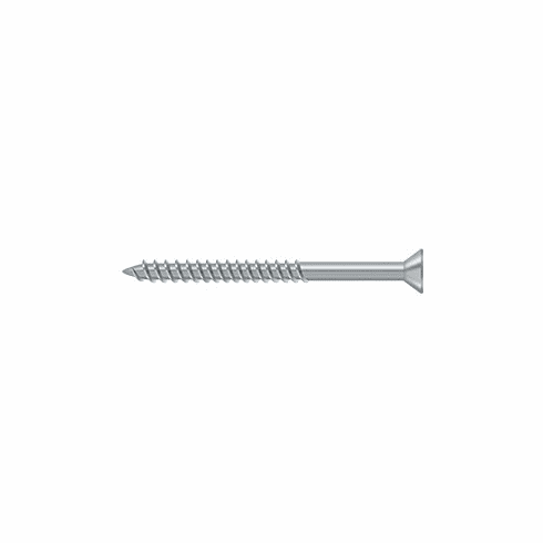 DELTANA SCWS1025-26D #10 X 2-1/2 Wood Screw Steel Us26D