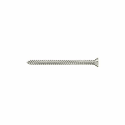 DELTANA SCWS925-15 #9 X 2-1/2 Wood Screw Sat Nickel